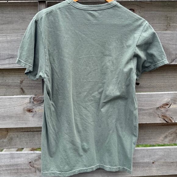 Arkansas Razorbacks Fayetteville Green Gray shirt Russell Athletic Size Small - Picture 2 of 5